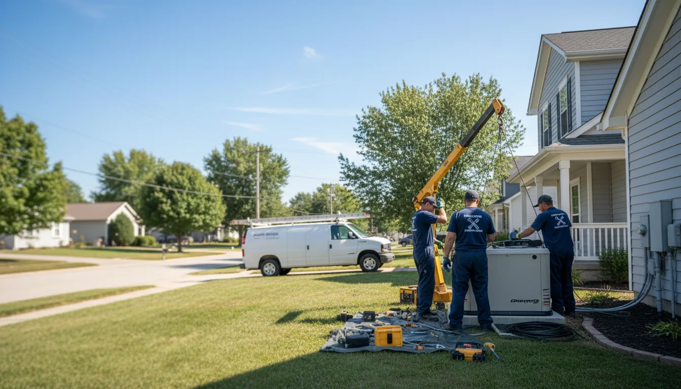 Generator Installation in Yorkville, OH near me